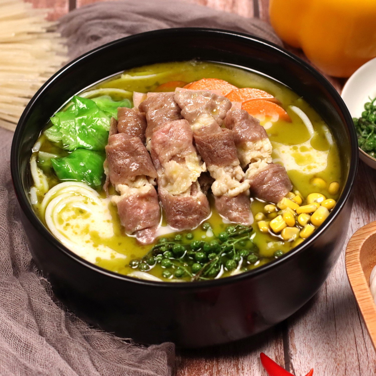 康德食品有限公司的藤椒风味汤